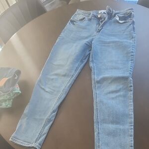 Fashion Nova Light Blue Straight Leg Jeans